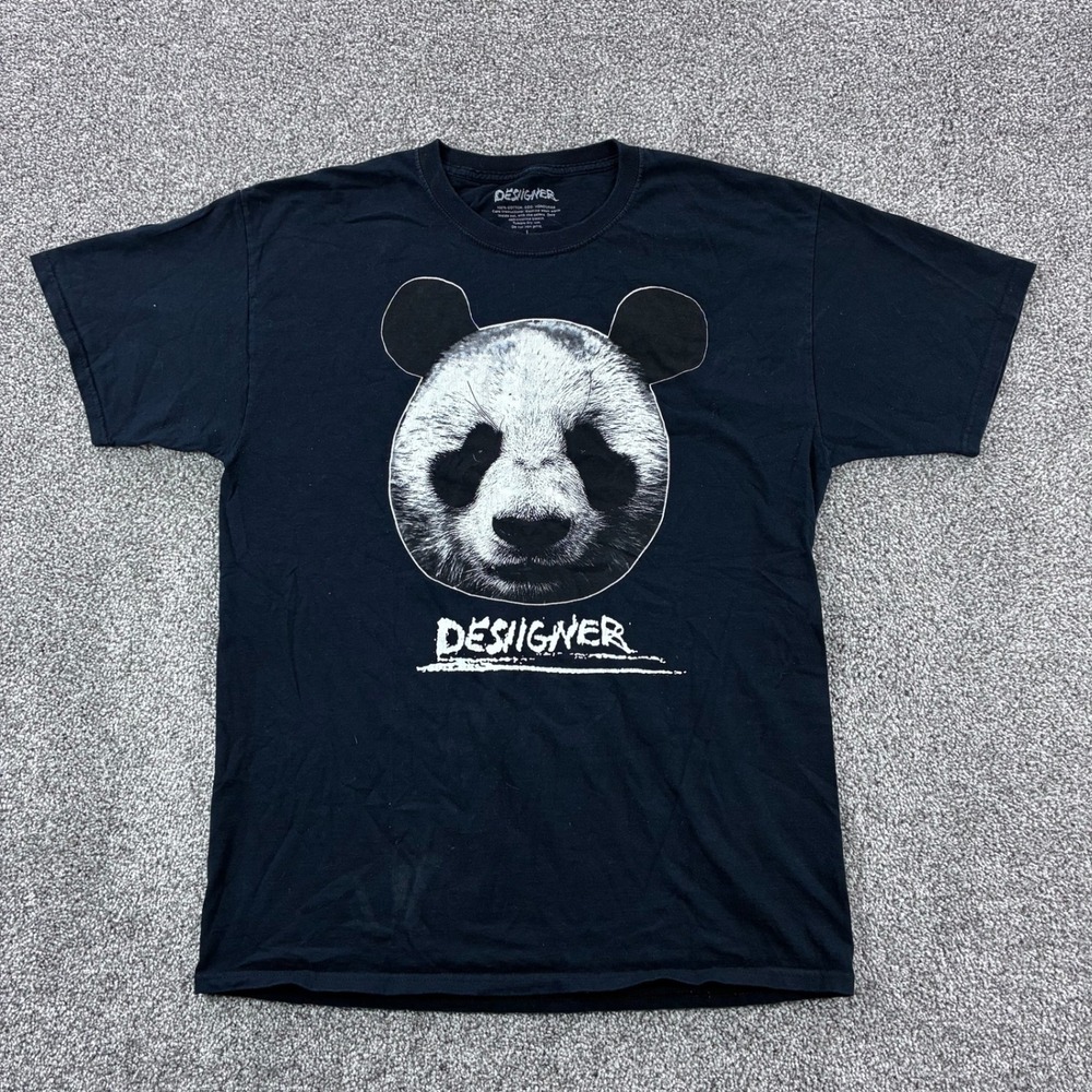 Desiigner Panda Shirt Mens Large Black Rap Music Hip Hop